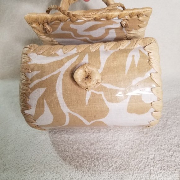 Straw handbag / purse in new condition - Picture 7 of 7